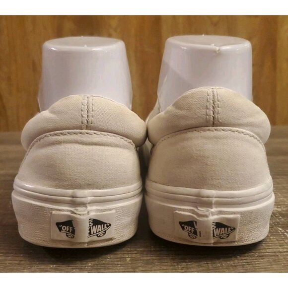 Vans Classic Slip On Shoes Men’s 6 Women’s 7.5 White - Picture 4 of 12